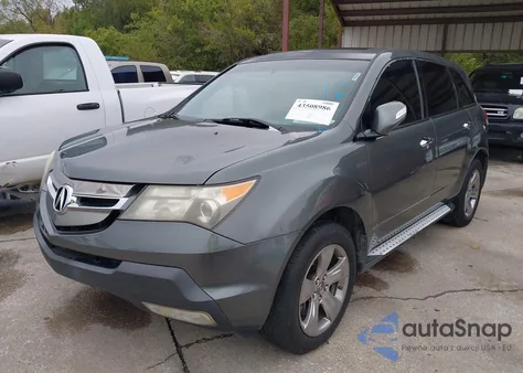 2007 Acura Mdx Sport Package z USA, uszkodzony, nr VIN 2HNYD28817H515523